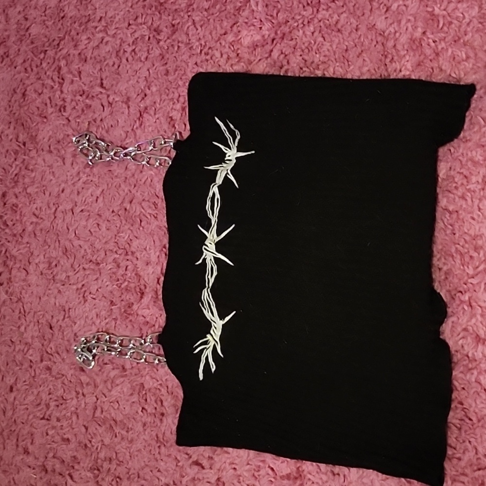 Dollskill Barbed Wire Crop Top